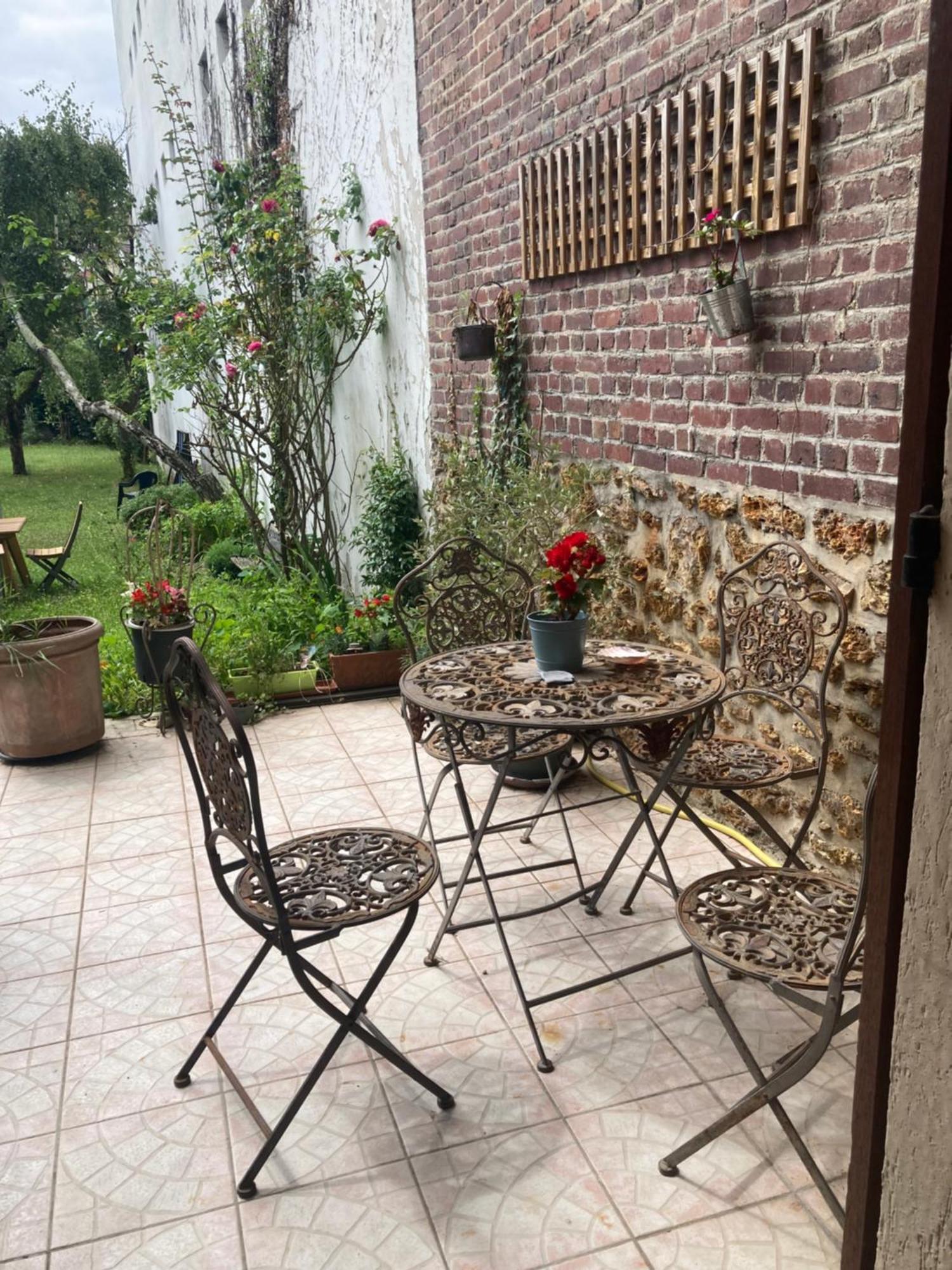 Studio Avec Terrasse Sur Jardin Fontenay-sous-Bois Exteriér fotografie