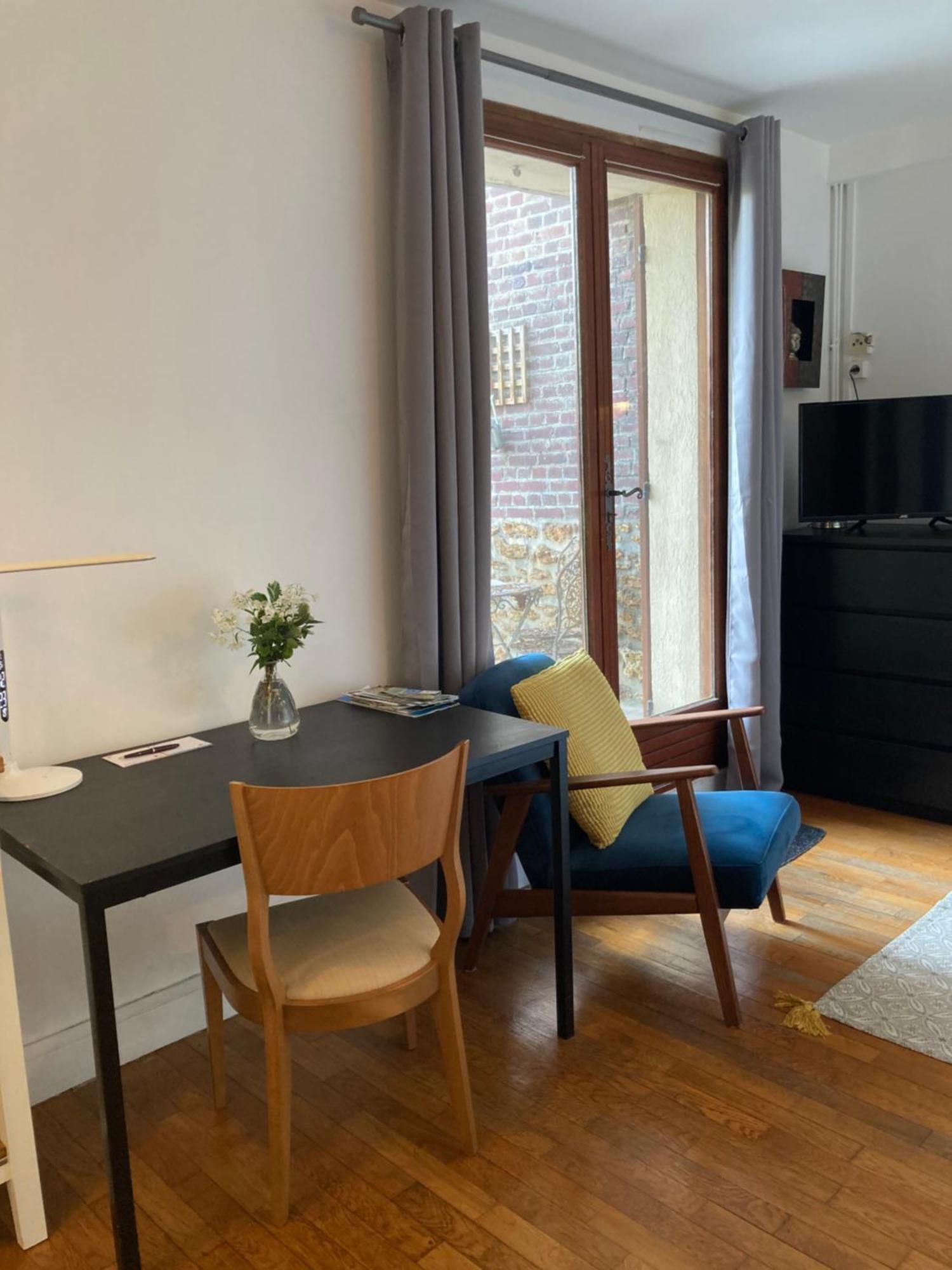 Studio Avec Terrasse Sur Jardin Fontenay-sous-Bois Exteriér fotografie
