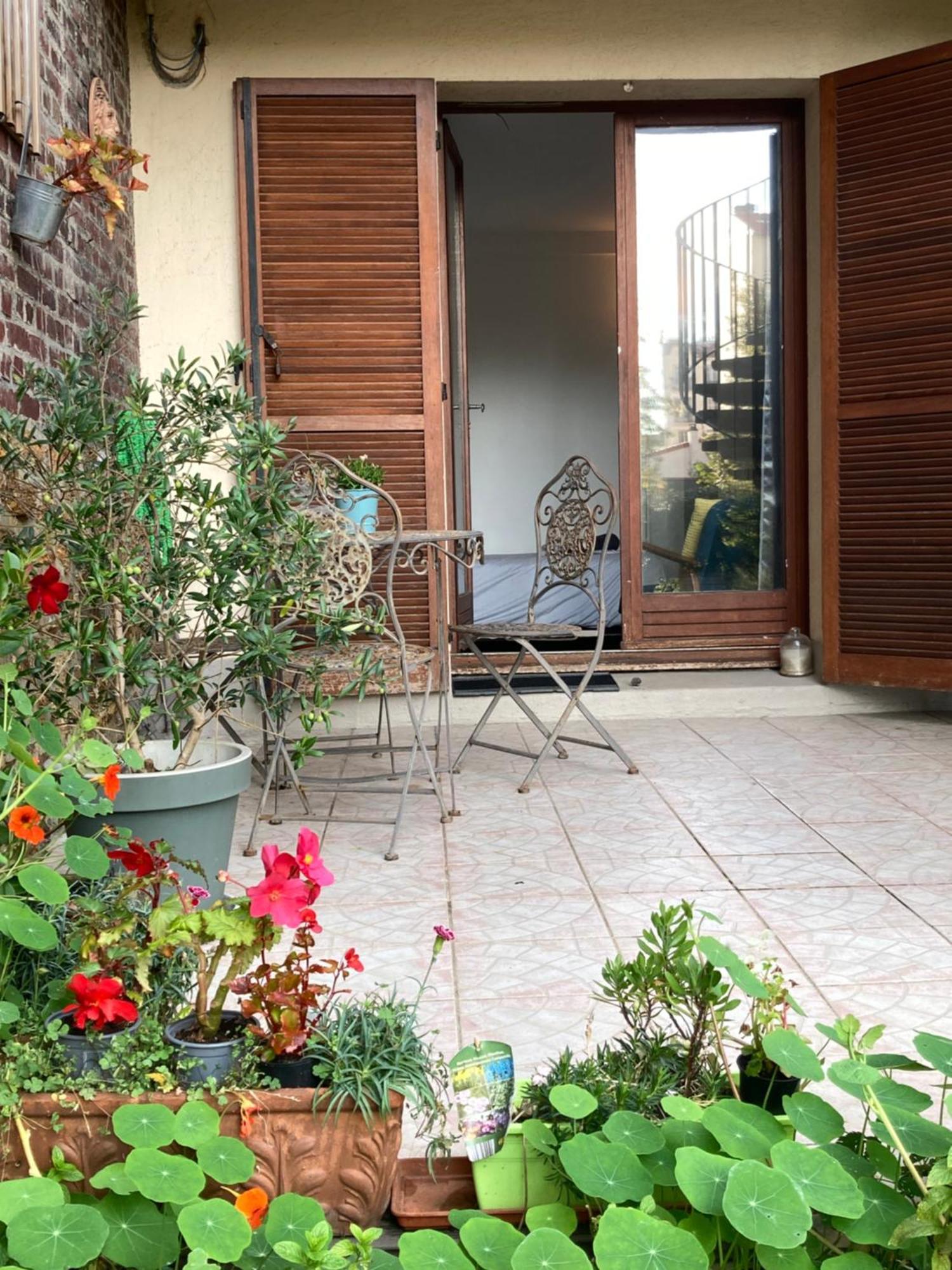 Studio Avec Terrasse Sur Jardin Fontenay-sous-Bois Exteriér fotografie
